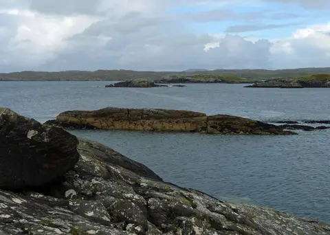Photo of Great Bernera, an island in Na h-Eileanan Siar, the Scottish Highlands and Islands.